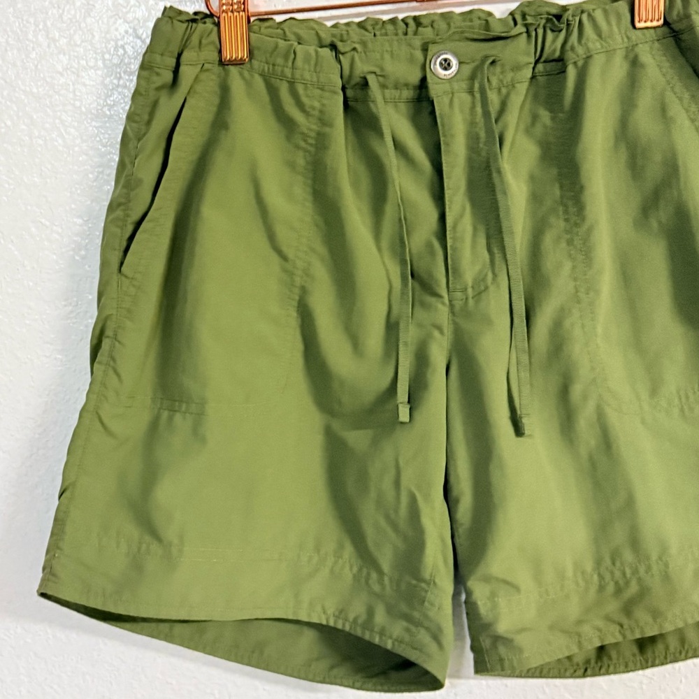Patagonia women’s Upcountry olive Shorts size 6 - Picture 3 of 10